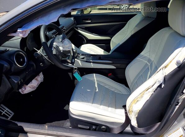 JTHGZ5DC5S5013207 2025 LEXUS RC Gray Widok wnętrza z przodu