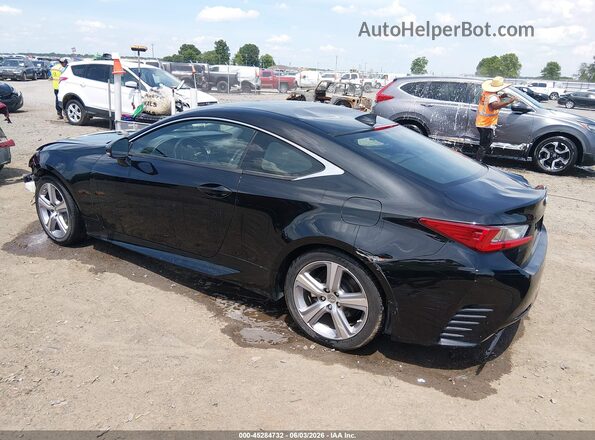 JTHHA5BC0G5002380 2016 LEXUS RC 200T Black Tył lewy