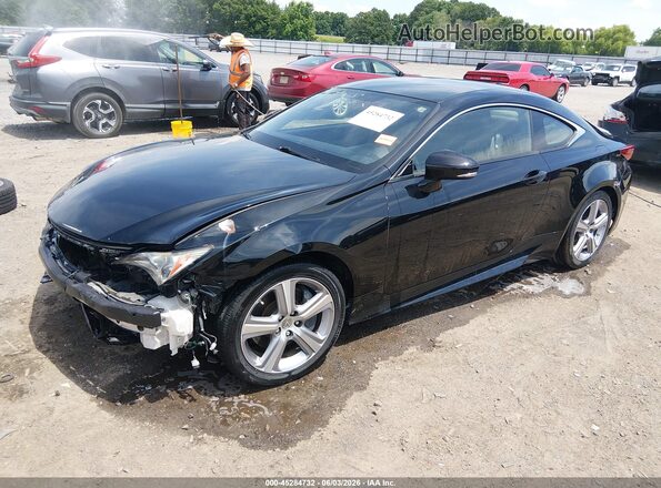 JTHHA5BC0G5002380 2016 LEXUS RC 200T Black Przód lewy