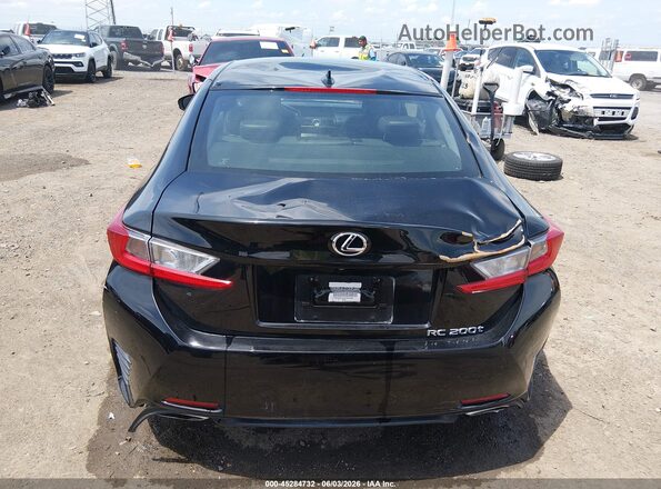 JTHHA5BC0G5002380 2016 LEXUS RC 200T Black 