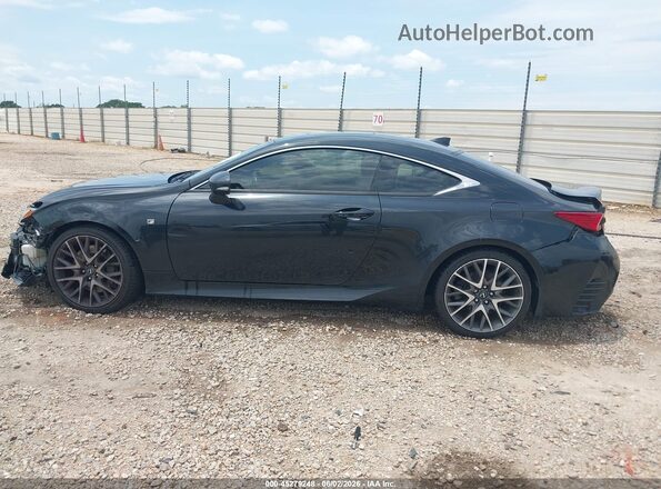 JTHHA5BC1G5002260 2016 LEXUS RC 200T Black Vista interior de 360 grados