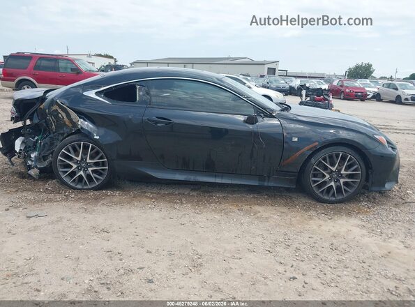 JTHHA5BC1G5002260 2016 LEXUS RC 200T Black Vista interior trasera