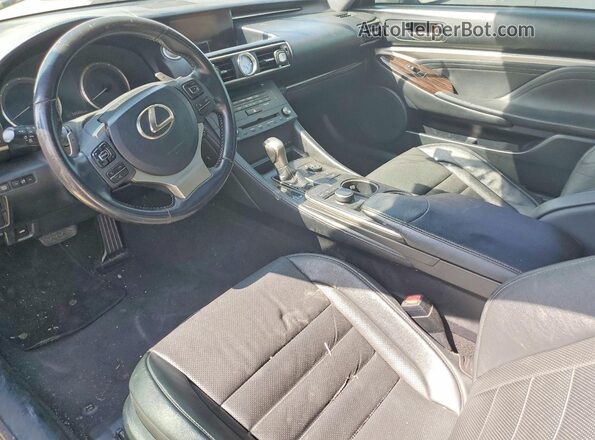 JTHHA5BC2G5004163 2016 LEXUS RC White წინა პანელის ხედი