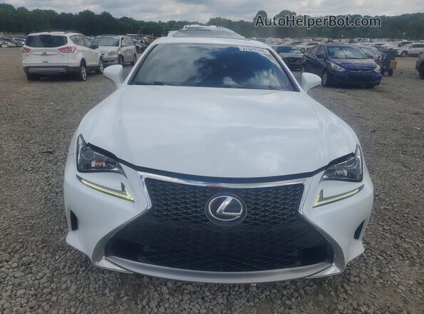 JTHHA5BC3G5003751 2016 LEXUS RC White Widok z przodu