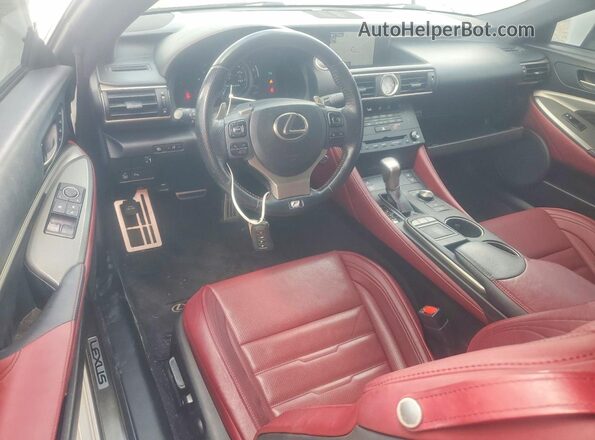 JTHHA5BC3G5003751 2016 LEXUS RC White Widok deski rozdzielczej