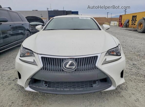JTHHA5BC3H5005436 2017 LEXUS RC White 