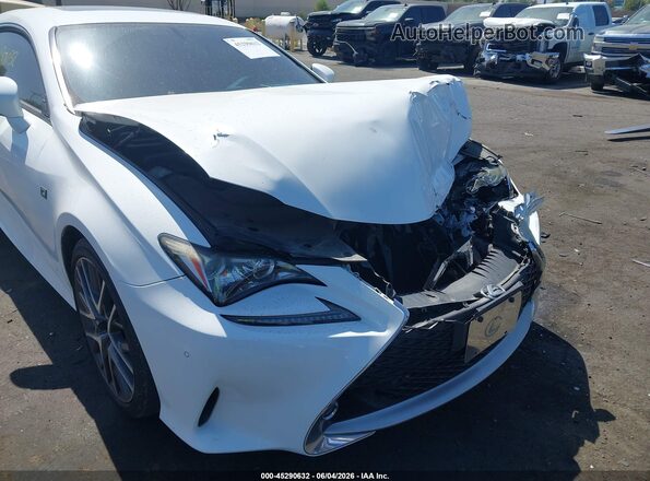 JTHHA5BC4G5002897 2016 LEXUS RC 200T White 