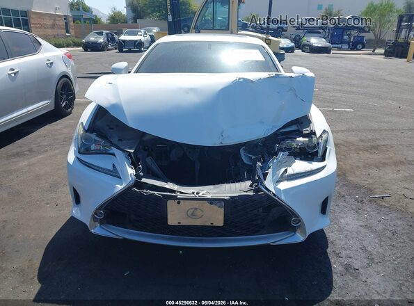 JTHHA5BC4G5002897 2016 LEXUS RC 200T White Вид щитка приладів