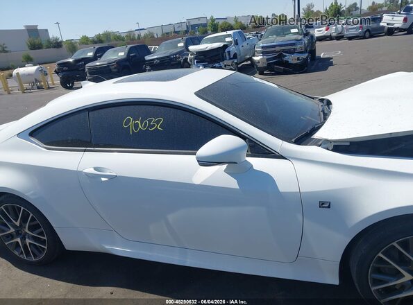 JTHHA5BC4G5002897 2016 LEXUS RC 200T White Вид задньої частини салону