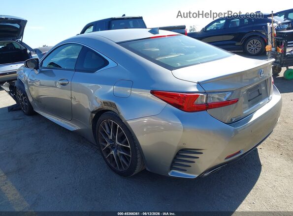 JTHHA5BC4G5003550 2016 LEXUS RC 200T Gray Tył lewy
