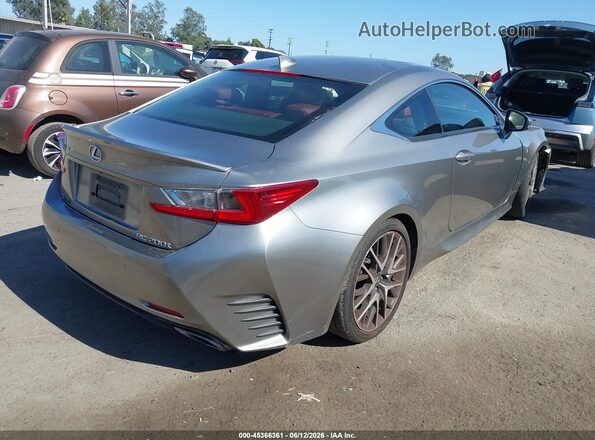JTHHA5BC4G5003550 2016 LEXUS RC 200T Gray Tył prawy