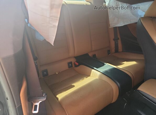 JTHHA5BC6G5000648 2016 LEXUS RC Black Rear seats view