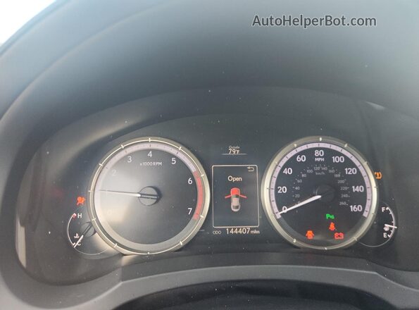 JTHHA5BC6G5000648 2016 LEXUS RC Black Instrument cluster view
