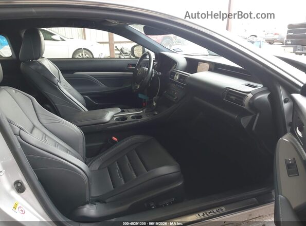 JTHHA5BC6G5002772 2016 LEXUS RC 200T Silver წინა სალონის ხედი