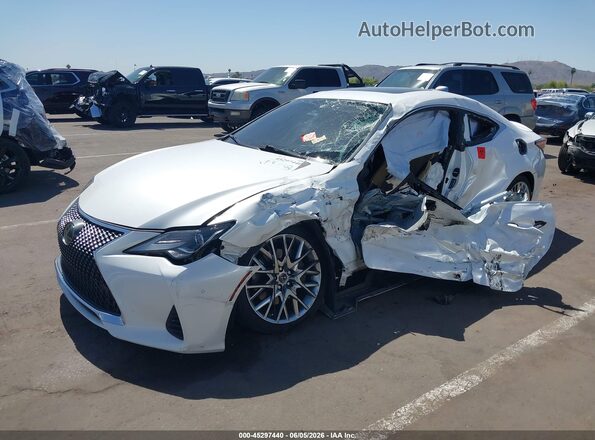 JTHHA5BC6K5009309 2019 LEXUS RC 300 White Przód lewy