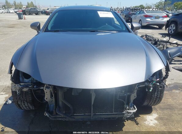 JTHHA5BC7G5003221 2016 LEXUS RC 200T Серый Вид задней части салона