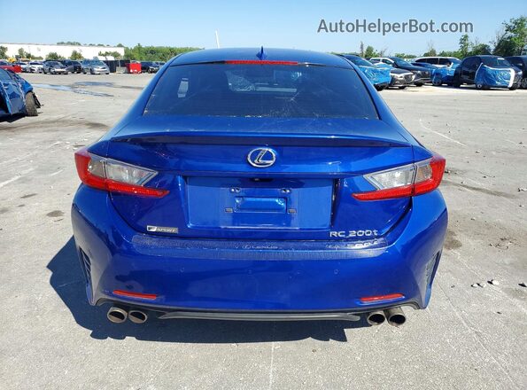 JTHHA5BC7G5004515 2016 LEXUS RC Blue 
