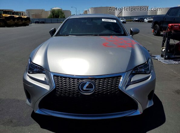 JTHHA5BC8H5005464 2017 LEXUS RC Серебряный Вид спереди