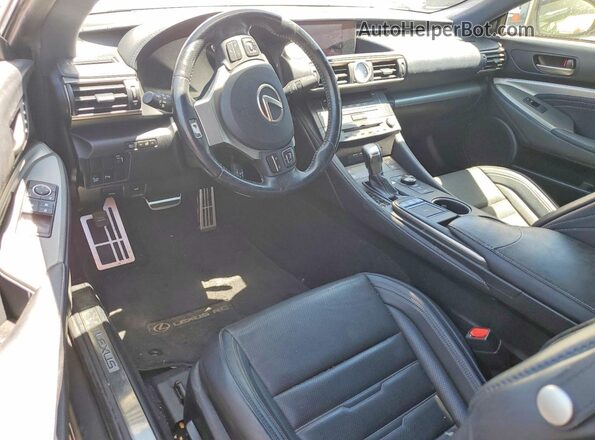 JTHHA5BC8H5005464 2017 LEXUS RC Серебряный Вид панели приборов