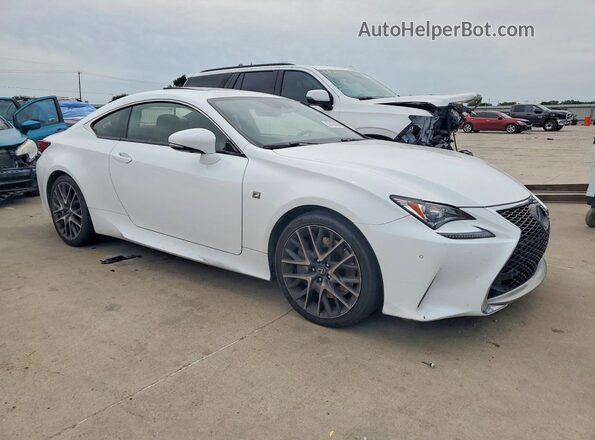 JTHHA5BC8J5008466 2018 LEXUS RC White Delantero derecho
