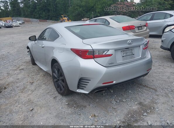 JTHHA5BC9G5001423 2016 LEXUS RC 200T Silver Rear left