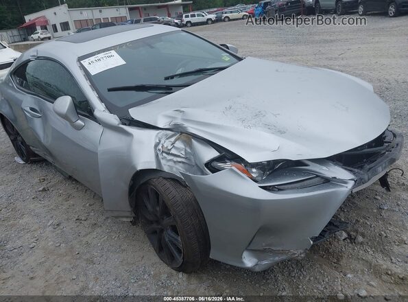 JTHHA5BC9G5001423 2016 LEXUS RC 200T Silver Front view