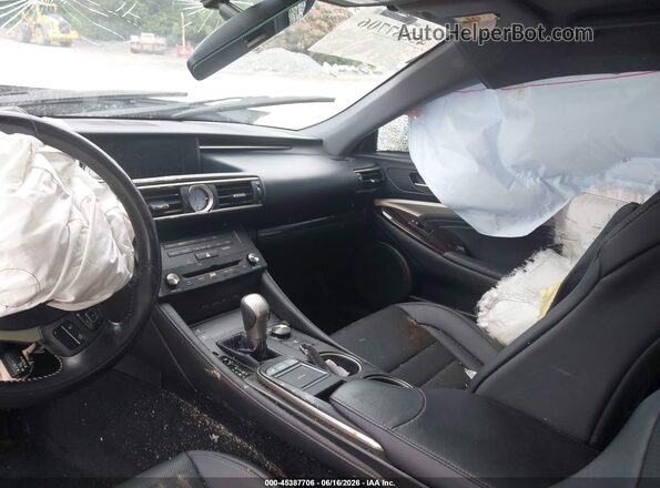 JTHHA5BC9G5001423 2016 LEXUS RC 200T Silver Front interior view