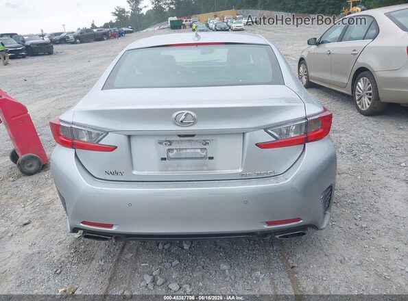 JTHHA5BC9G5001423 2016 LEXUS RC 200T Silver 