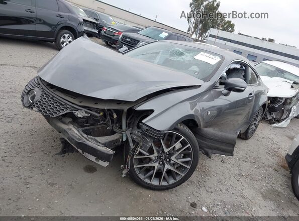 JTHHA5BCXG5002015 2016 LEXUS RC 200T Gray Vista tres cuartos delantera izquierda