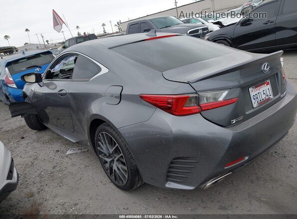 JTHHA5BCXG5002015 2016 LEXUS RC 200T Gray Trasero izquierdo