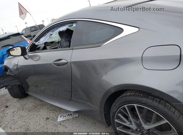 JTHHA5BCXG5002015 2016 LEXUS RC 200T Gray Vista interior trasera