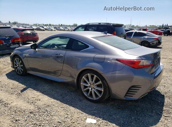 JTHHA5BCXG5002662 2016 LEXUS RC Серый Задняя левая четверть