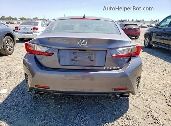 JTHHA5BCXG5002662 2016 LEXUS RC Серый Вид сзади