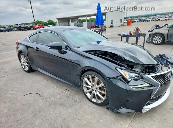 JTHHE5BC0G5011763 2016 LEXUS RC Black Առջևի աջ