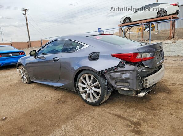 JTHHE5BC6G5012934 2016 LEXUS RC Gray უკანა მარცხენა