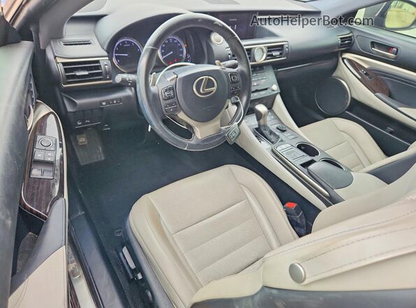 JTHHE5BC6G5012934 2016 LEXUS RC Gray წინა პანელის ხედი