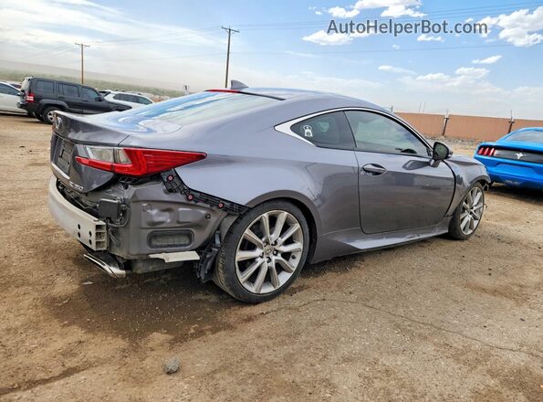 JTHHE5BC6G5012934 2016 LEXUS RC Gray უკანა მარჯვენა