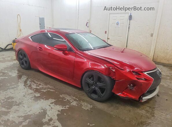 JTHHE5BC8G5013292 2016 LEXUS RC Red Առջևի աջ