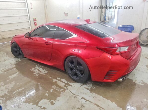 JTHHE5BC8G5013292 2016 LEXUS RC Red Հետևի ձախ