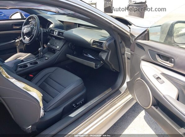 JTHHE5BC9H5017157 2017 LEXUS RC 350 Silver Front interior view