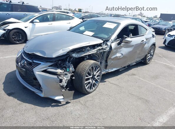 JTHHE5BC9H5017157 2017 LEXUS RC 350 Silver Front left