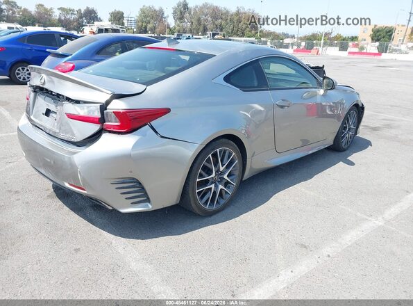 JTHHE5BC9H5017157 2017 LEXUS RC 350 Silver Rear right