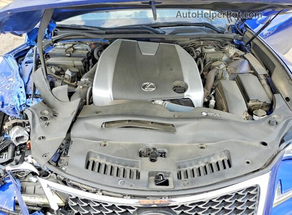 JTHHE5BCXH5016065 2017 LEXUS RC Blue Vista interior trasera