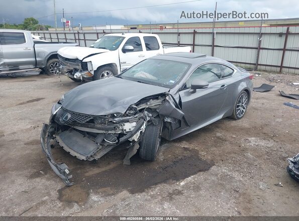 JTHHE5BCXH5016129 2017 LEXUS RC 350 Gray Przód lewy