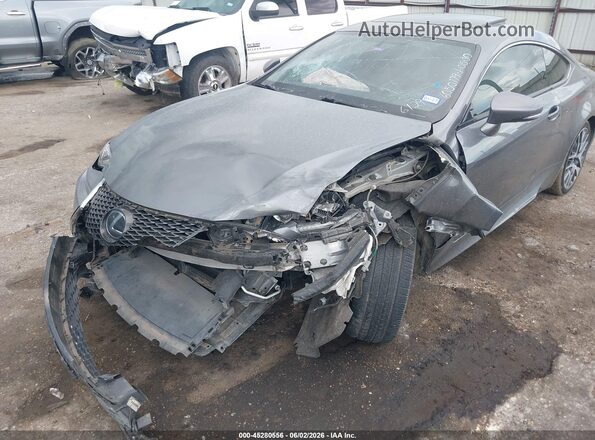 JTHHE5BCXH5016129 2017 LEXUS RC 350 Gray Widok z przodu