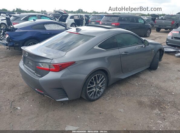 JTHHE5BCXH5016129 2017 LEXUS RC 350 Gray Tył prawy