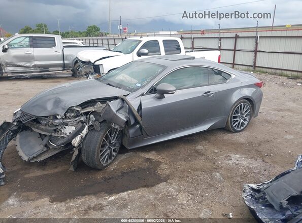 JTHHE5BCXH5016129 2017 LEXUS RC 350 Gray Widok wnętrza z tyłu