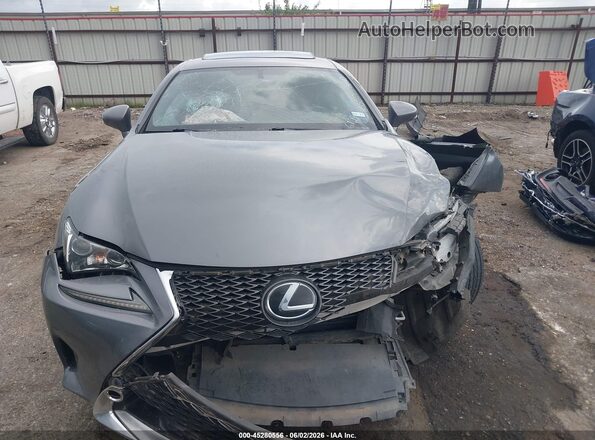 JTHHE5BCXH5016129 2017 LEXUS RC 350 Gray Widok deski rozdzielczej