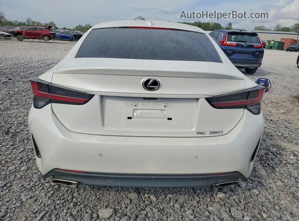 JTHHZ5BC5K5021332 2019 LEXUS RC White Вид ззаду