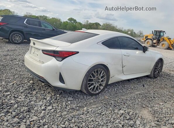 JTHHZ5BC5K5021332 2019 LEXUS RC White Задня права чверть